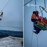 Žičara stala, a oni ostali visjeti na hladnoći: Objavljene snimke spa&scaron;avanja skija&scaron;a i djece
