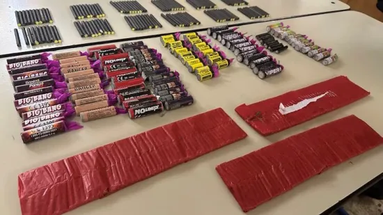 Maloljetnik uhvaćen s masom nedozvoljene pirotehnike: 'Roditelji, nadzirite svoju djecu!'