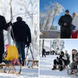 Božićna čarolija na Sljemenu! Zagrepčani uživali u snježnoj idili: Pogledajte fotografije