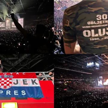 Krenulo je ludilo! Nakon Hipodroma, Thompson napunio i Arenu: Pogledajte uzavrelu atmosferu