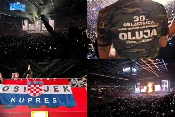 Krenulo je ludilo! Nakon Hipodroma, Thompson napunio i Arenu: Pogledajte uzavrelu atmosferu