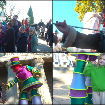 Od hodanja na &scaron;tulama do oslikavanja lica: Najbolja zabava bila je danas na Trsatskoj gradini