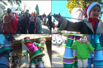 Od hodanja na &scaron;tulama do oslikavanja lica: Najbolja zabava bila je danas na Trsatskoj gradini