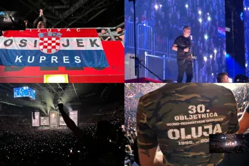 Krenulo je ludilo! Nakon Hipodroma, Thompson napunio i Arenu: Pogledajte uzavrelu atmosferu