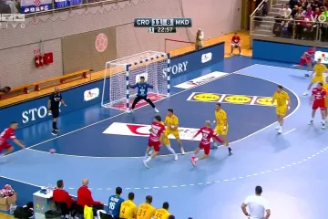 Sjajna igra Hrvatske: U oba segmenta pravimo razliku, Slavić 'bravurijama' zaustavlja Makedonce