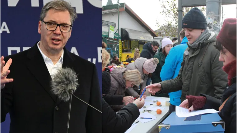 Aleksandar Vučić najavio izbore: 'Gotovo je s poku&scaron;ajima da se vlast preuzme na ulici'