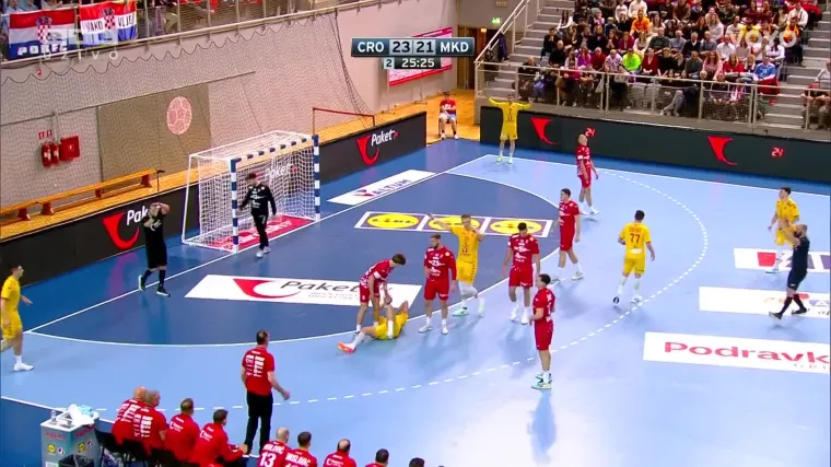 Hrvatska ponovno pocrvenila: Treće isključenje bilo presudno mladom reprezentativcu