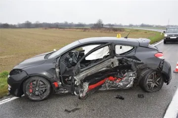 U Međimurju do&scaron;lo do frontalnog sudara, pogledajte kako izgleda jedan automobil