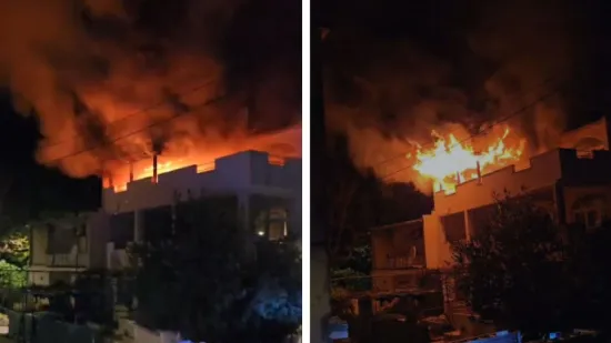 Planuo stan u Ka&scaron;tel Novome, vatra gutala sve pred sobom