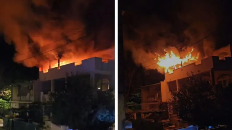 Planuo stan u Ka&scaron;tel Novome, vatra gutala sve pred sobom