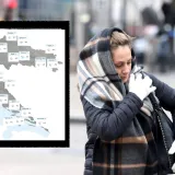 Ogromni jutarnji minusi, dio Hrvatske probudio se na -14: DHMZ objavio kartu