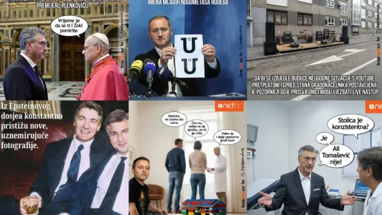 Plenković kod Lava, a prosvjednici ispred Toma&scaron;evićeva stana zbog Thompsona: Ovako ste se smijali u prosincu