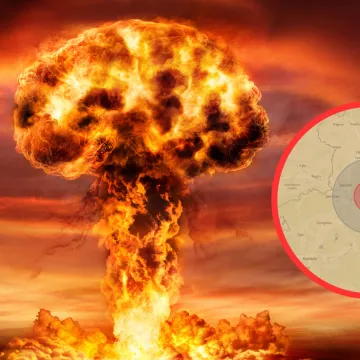 Jeziva aplikacija otkrila &scaron;to bi bilo da na Zagreb padne atomska bomba: Broj umrlih je stravičan