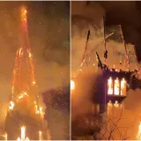 Čuvenu amsterdamsku crkvu u novogodi&scaron;njoj noći gutao plamen: Vatra jo&scaron; nije pod kontrolom