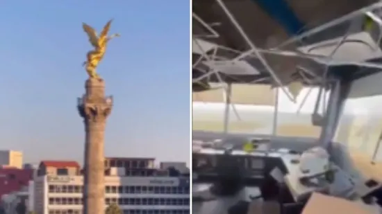 Razoran potres pogodio Meksiko: Pogledajte zastra&scaron;ujuću snimku kako se ljulja poznati spomenik