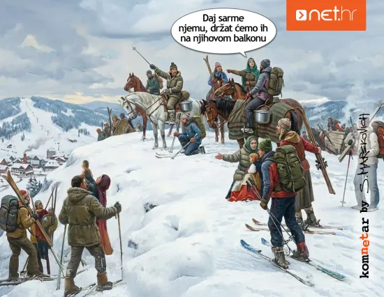 Dolazak Hrvata na skijanje