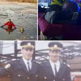 Emotivni prizori na posljednjoj smjeni zagrebačke legende: Vatrogasci u mirovinu ispratili kolegu Dražena