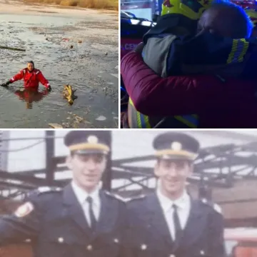 Emotivni prizori na posljednjoj smjeni zagrebačke legende: Vatrogasci u mirovinu ispratili kolegu Dražena