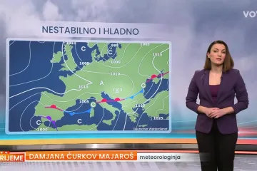 Meteorologinja Damjana Ćurkov Majaro&scaron; otkrila kakvo nas vrijeme čeka