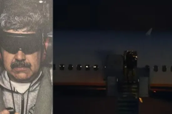 Agenti u crnom izveli Madura iz aviona, pogledajte snimku: 'Bos je, pokrili su mu glavu'