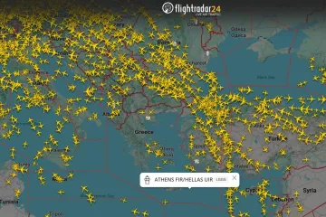 Potpuno zatvorili nebo iznad Grčke! Sve avione spustili na zemlju, nastao kolaps u zračnim lukama