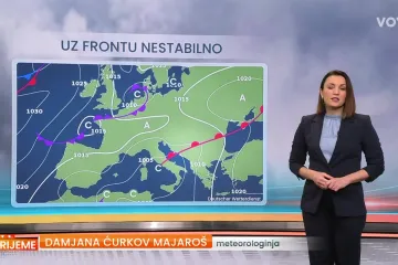 Vremenska prognoza: Meteorologinja objavila gdje će biti snijega