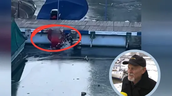 Dječak hodao po Dravi pa propao kroz led: 'Voda je ledena, ali najgora je dubina...'