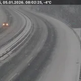 Snijeg zameo autoceste: Dio A1 zatvoren zbog nesreće, poslano upozorenje vozačima