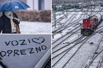 Snježna čarolija počela! Glavni grad sjaji pod snijegom, pogledajte prizore
