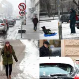 Karlovčanka sa stilom čistila automobil, a tri dame unatoč snijegu nisu preskočile trening