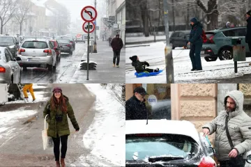 Karlovčanka sa stilom čistila automobil, a tri dame unatoč snijegu nisu preskočile trening
