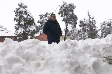 Palo 40 cm snijega u mjestu na istoku Hrvatske: 'Sada smo kao u Gorskom kotaru'