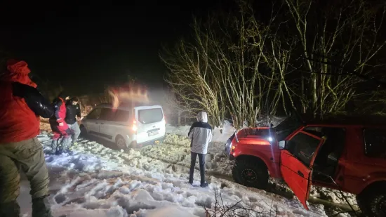 Dramatična akcija spa&scaron;avanja Hrvata u susjedstvu: Zaglavili u snijegu na planini