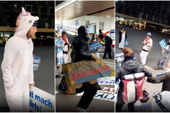 Na ovaj pidžama party se ne dolazi s kokicama, nego s transparentima