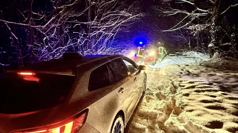 Drama u noći: Upalio navigaciju, zavr&scaron;io na nemogućem mjestu! Morao je zvati pomoć