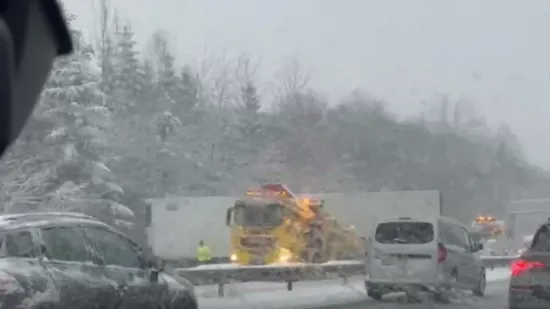 Kamion sletio s ceste kod Novigrada: Okrenuo se u suprotan smjer, pogledajte snimku