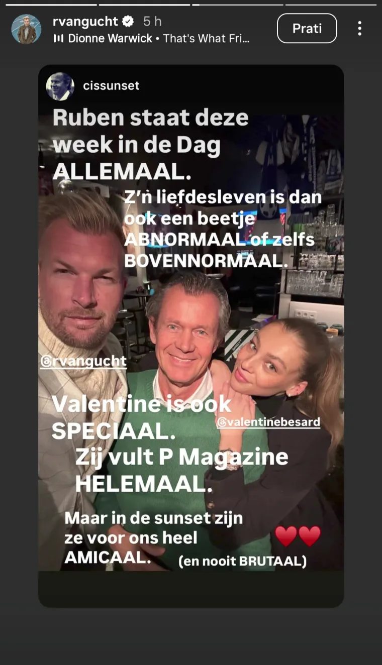 Rubenov prijatelj iznenadio objavom: 'Njegov ljubavni život je pomalo nenormalan'