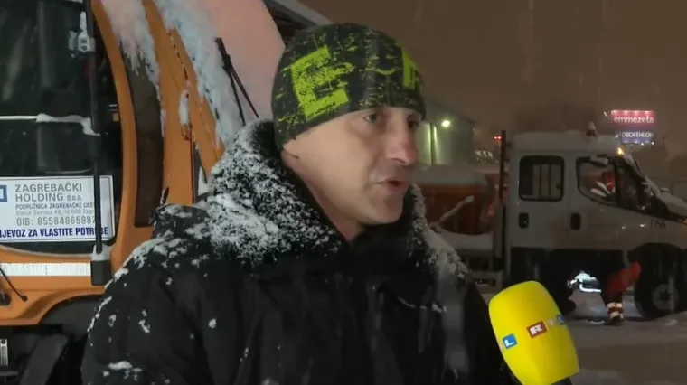 &Scaron;ef Zimske službe: 'Garantiram prohodnost cesta u Zagrebu, dat ćemo sve od sebe'