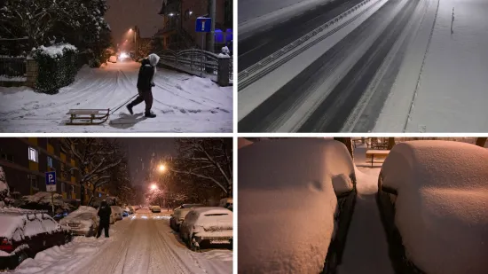 Snijeg paralizirao Hrvatsku: Zatvoreni dijelovi A1 i Jadranske magistrale