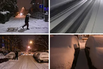 Snijeg paralizirao Hrvatsku: Zatvoreni dijelovi A1 i Jadranske magistrale