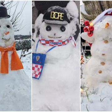 Hrvatsku preplavili urnebesni snjegovići, posebno su kao autori bili inspirirani čitatelji Net.hr-a
