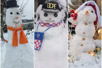 Hrvatsku preplavili urnebesni snjegovići, posebno su kao autori bili inspirirani čitatelji Net.hr-a