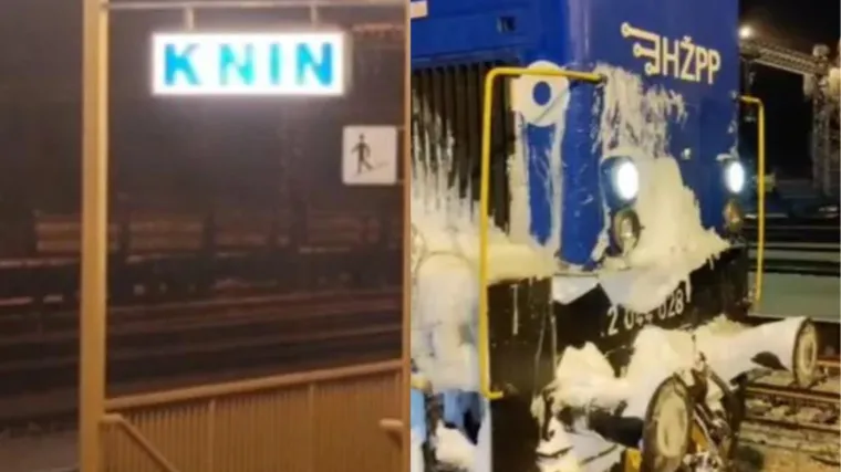 Vlak iz Splita zapeo u Kninu: Granje razbilo staklo, putnici vi&scaron;e od 11 sati čekali spas