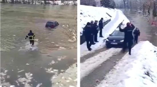 Vatrogasac Rade iz Zvornika zakoračio u nabujalu Drinu i odu&scaron;evio: 'Bravo majstore!' Razgovarali smo s njim