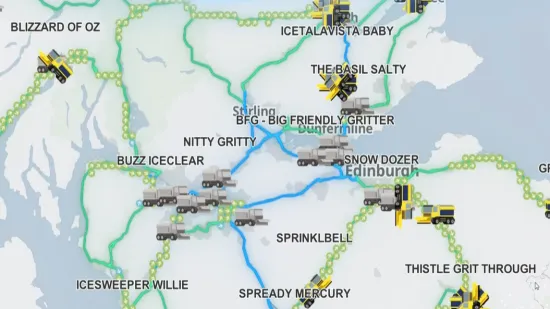 E kad bi ovo imao Zagreb! U &Scaron;kotskoj možete uživo pratiti ralice koje razgrču snijeg