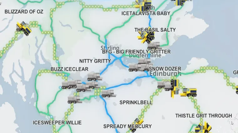 E kad bi ovo imao Zagreb! U &Scaron;kotskoj možete uživo pratiti ralice koje razgrču snijeg