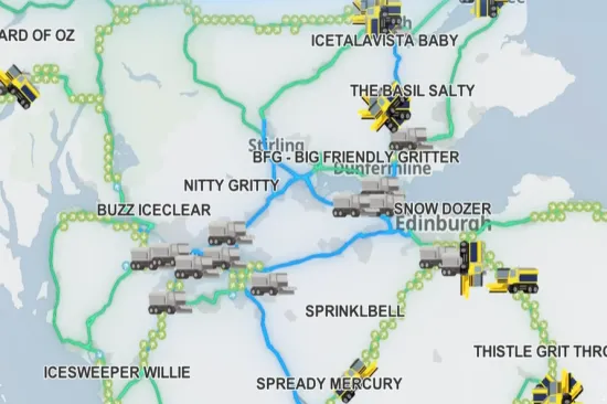 E kad bi ovo imao Zagreb! U &Scaron;kotskoj možete uživo pratiti ralice koje razgrču snijeg