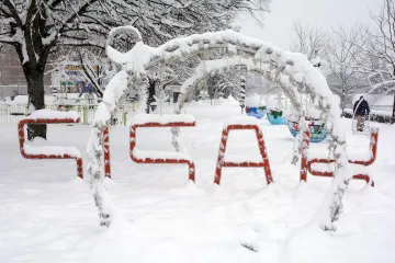 Mnogi su zazivali Bijeli Božić, želja im se ispunila. Ali na pravoslavni