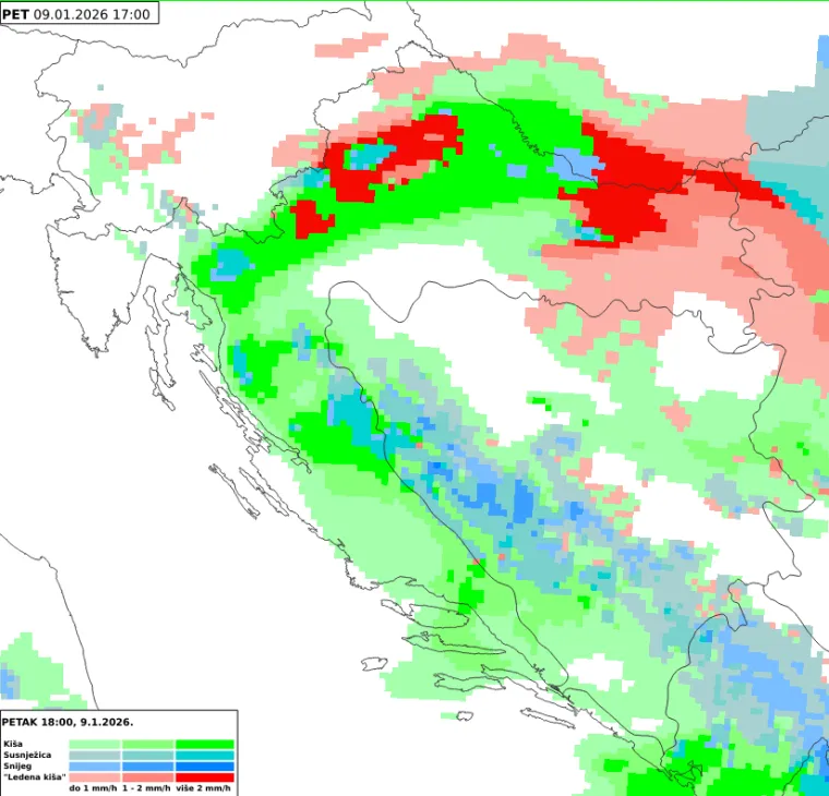 Izdan crveni alarm! Stiže iznimno opasna pojava, a DHMZ apelira: 'Pratite upozorenja'