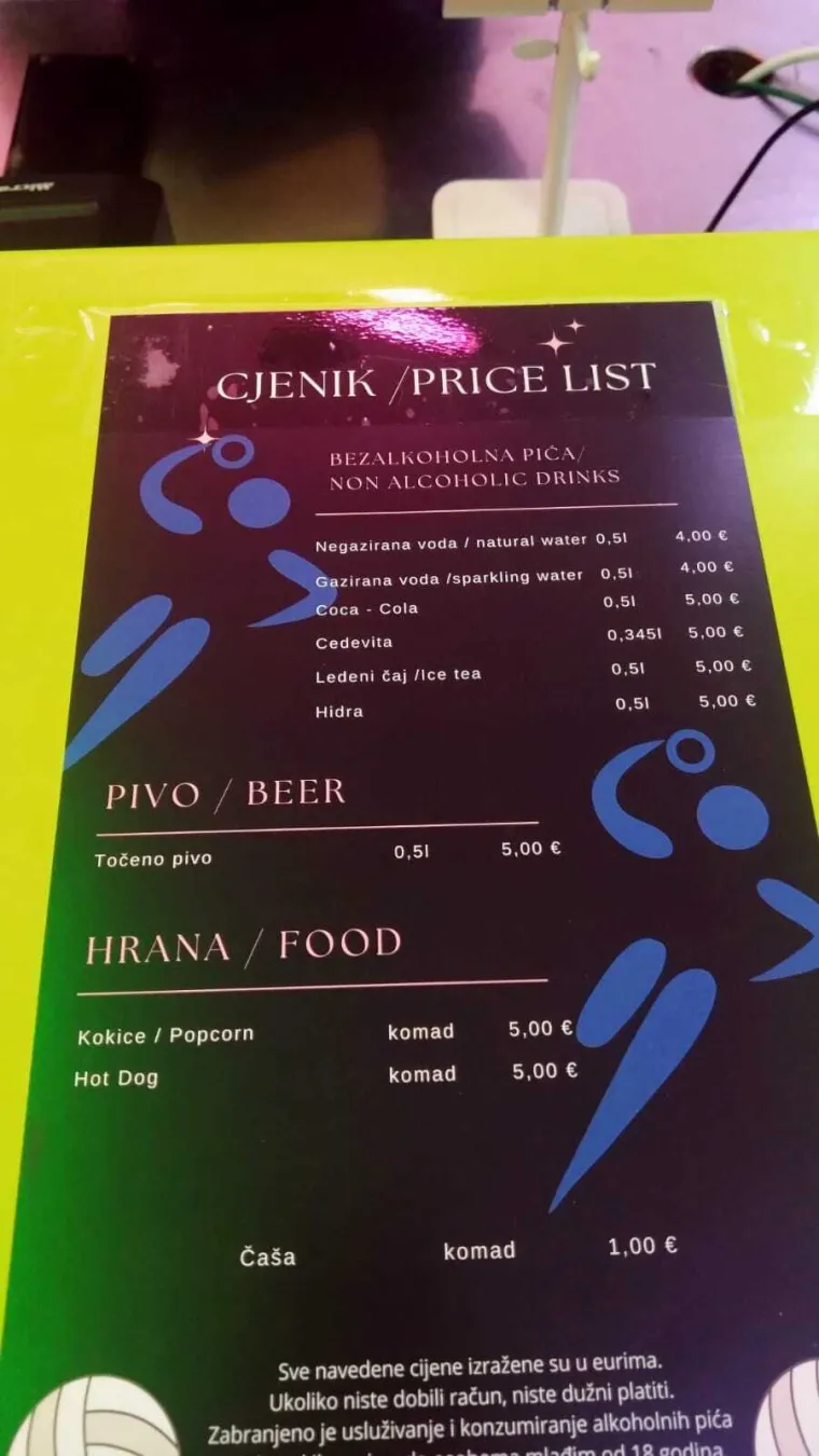 Pa vi odvedite djecu na utakmicu: Cijene hrane i pića u Areni izut će vas iz cipela